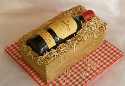 Wine Bottle Cake from 60